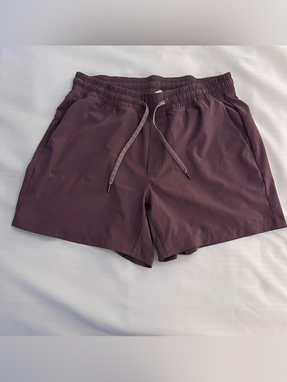 CRZ YOGA Size Extra Large Athletic Shorts - Plum